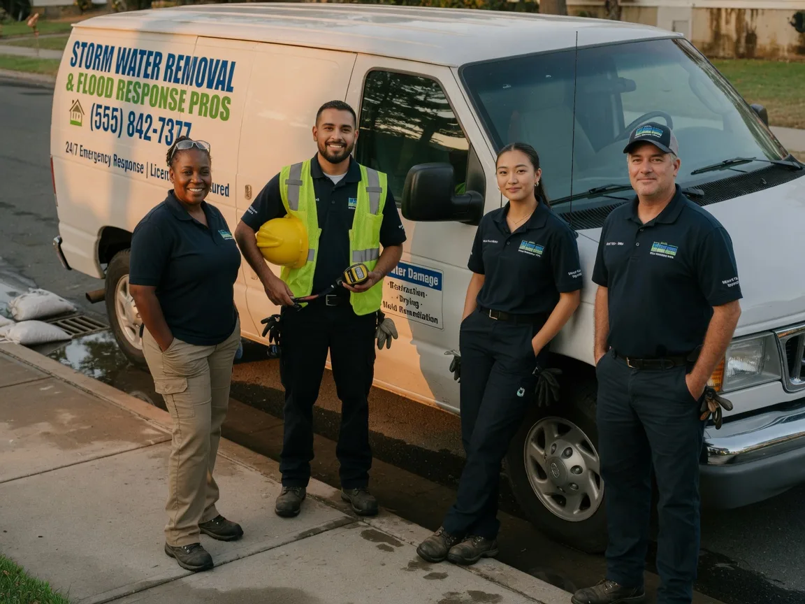 Storm Damage Water Removal company in Industry, TX
